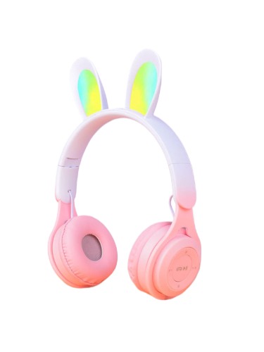 Bunny Track Wireless Headphones - Cute Bluetooth Headset