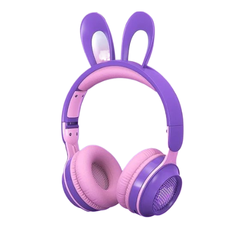 Bunny Track Wireless Headphones - Cute Bluetooth Headset