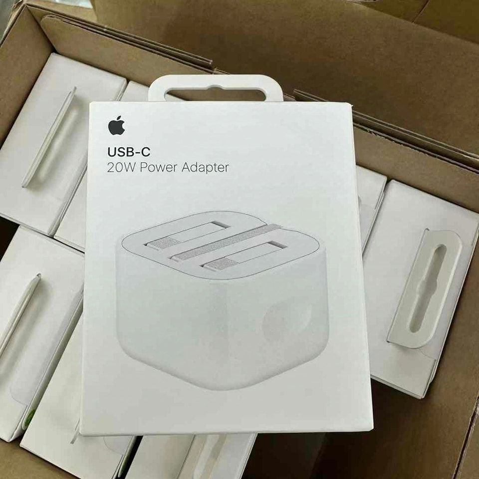 Apple 20W USB-C Power Adapter - 3-Pin 100% Original