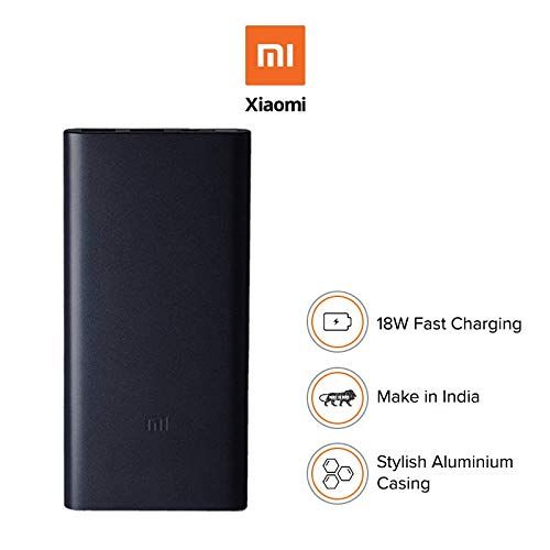 Xiaomi Mi 10000mAh Power Bank - 18W Fast Charging Portable Charger