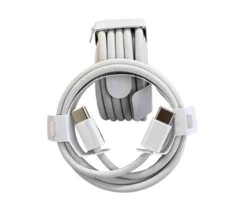 APPLE USB-C to USB-C Cable - Premium Braided Fast Charging Cable