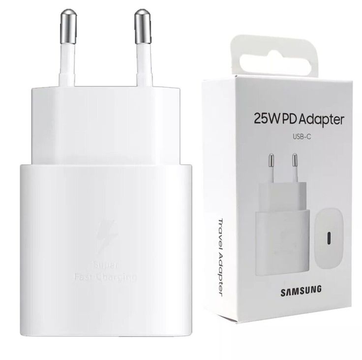 Samsung 25W USB-C Fast Charger Adapter - Original PD Power Delivery