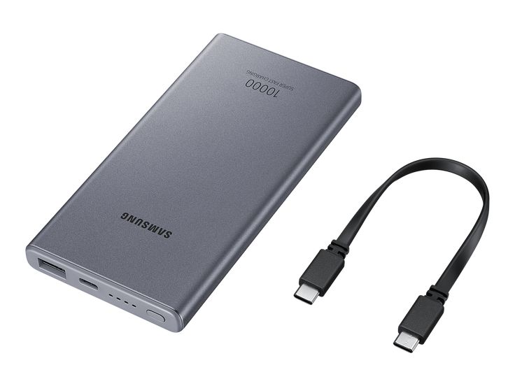 Samsung 10,000mAh Portable Power Bank - Fast Charging with USB-C Cable