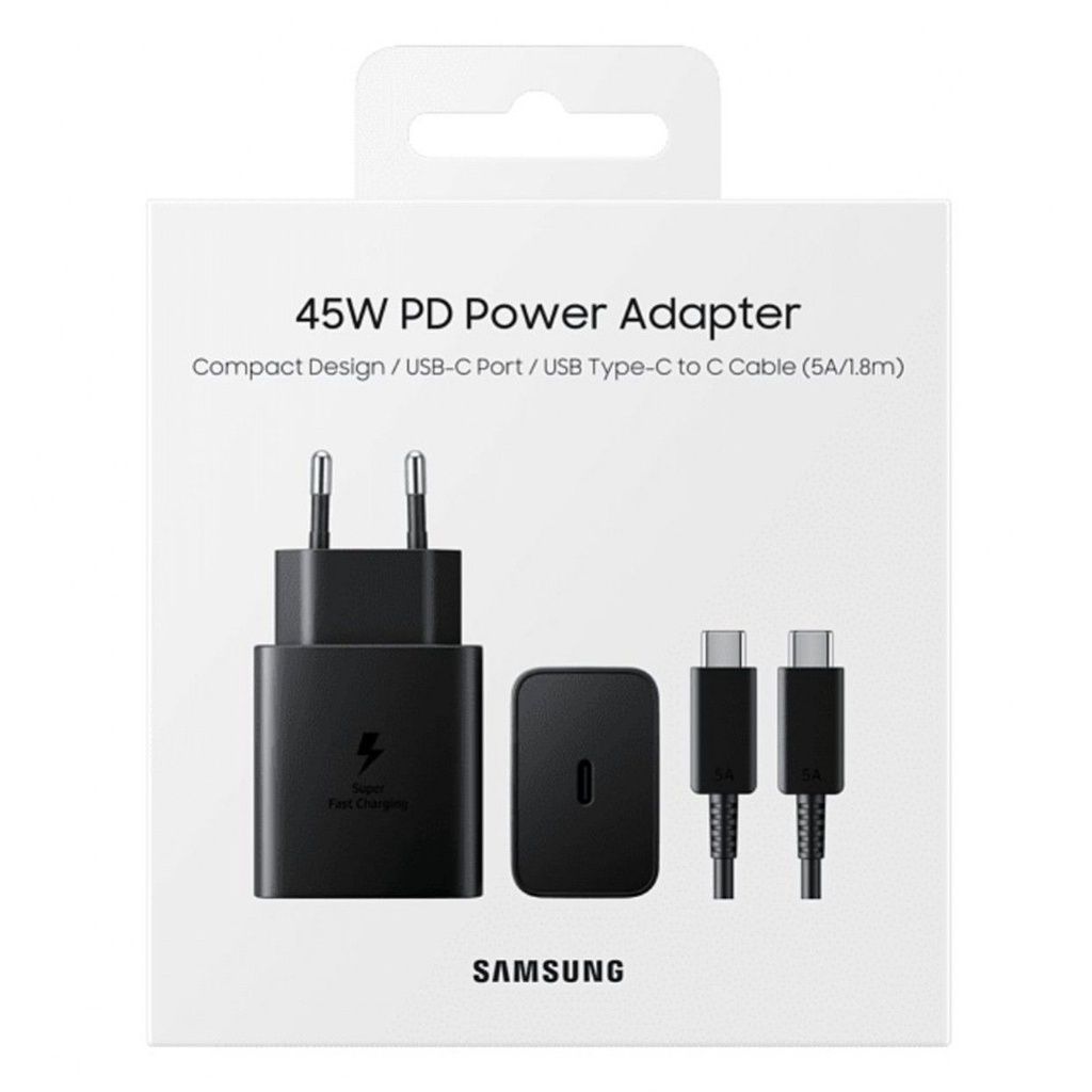 Samsung 45W Super Fast Charger with USB-C Cable