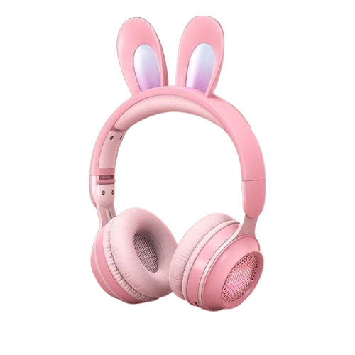 Bunny Track Wireless Headphones - Cute Bluetooth Headset